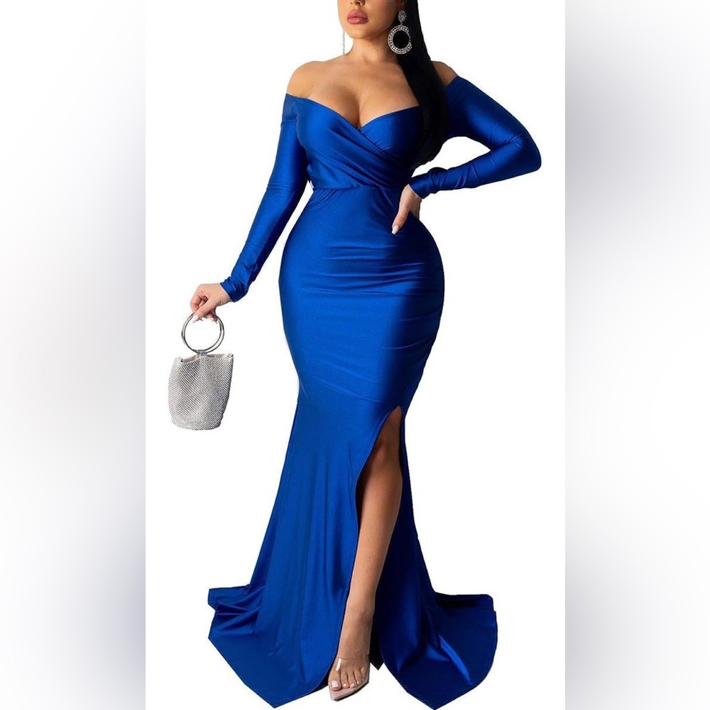 MERMAILD SLIT DRESS